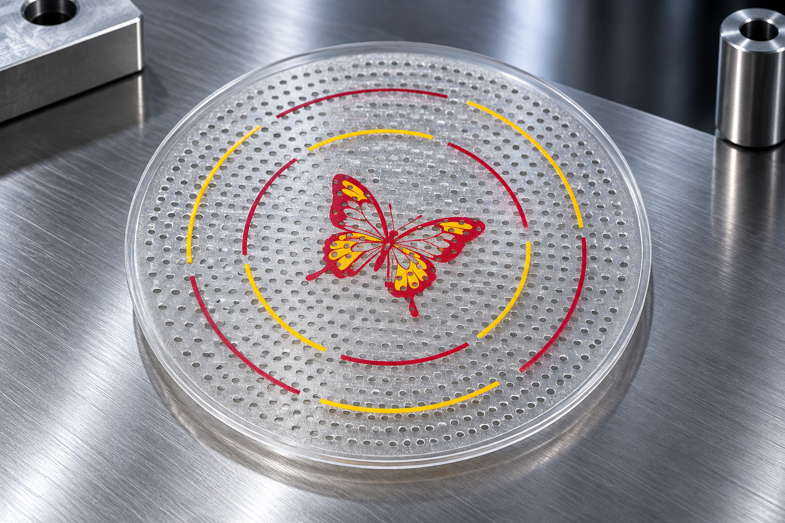 Precision die-cut flat silicone gasket