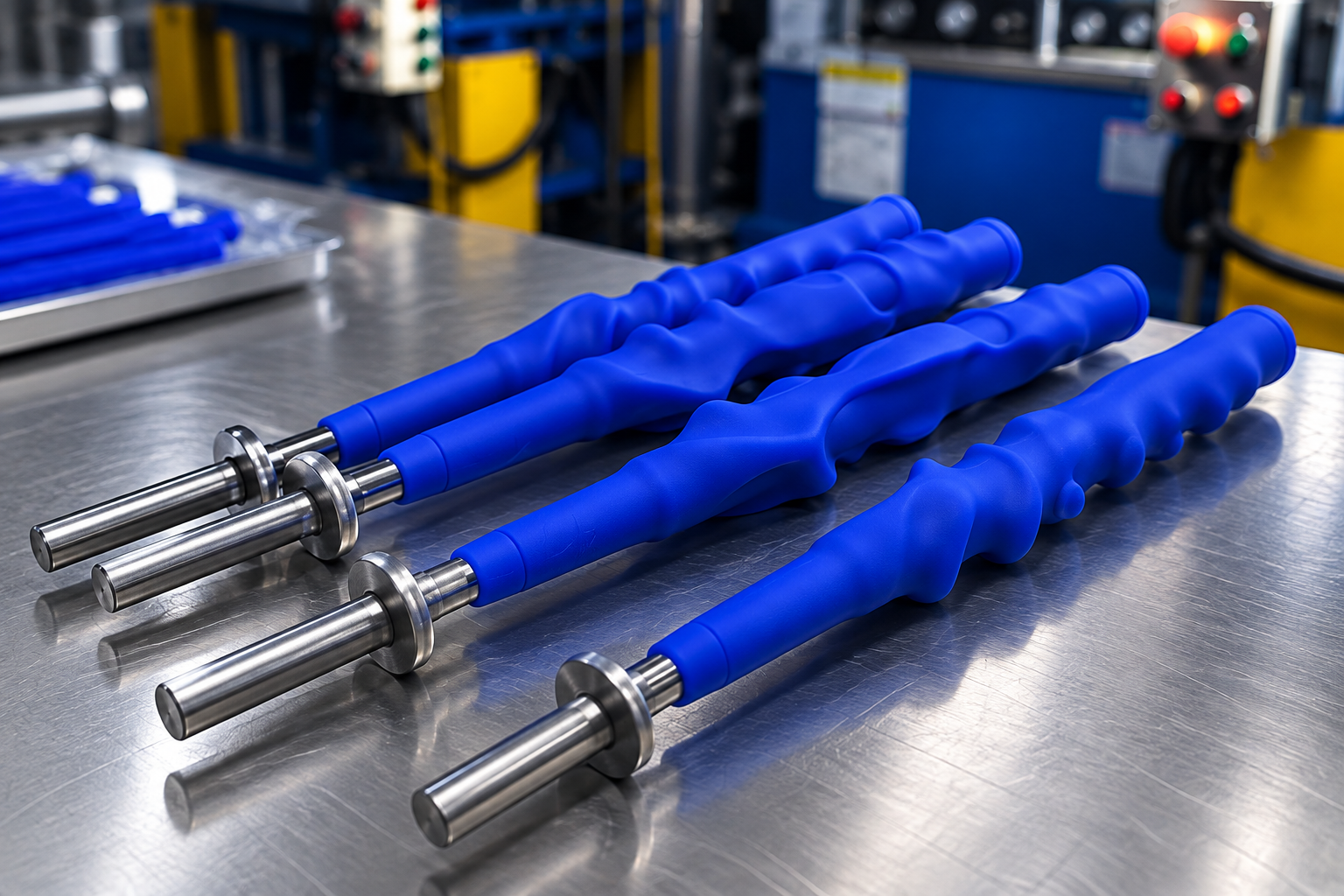 Premium cutaway visual showing metal insert, bonding surface, silicone overmold, and mechanical lock